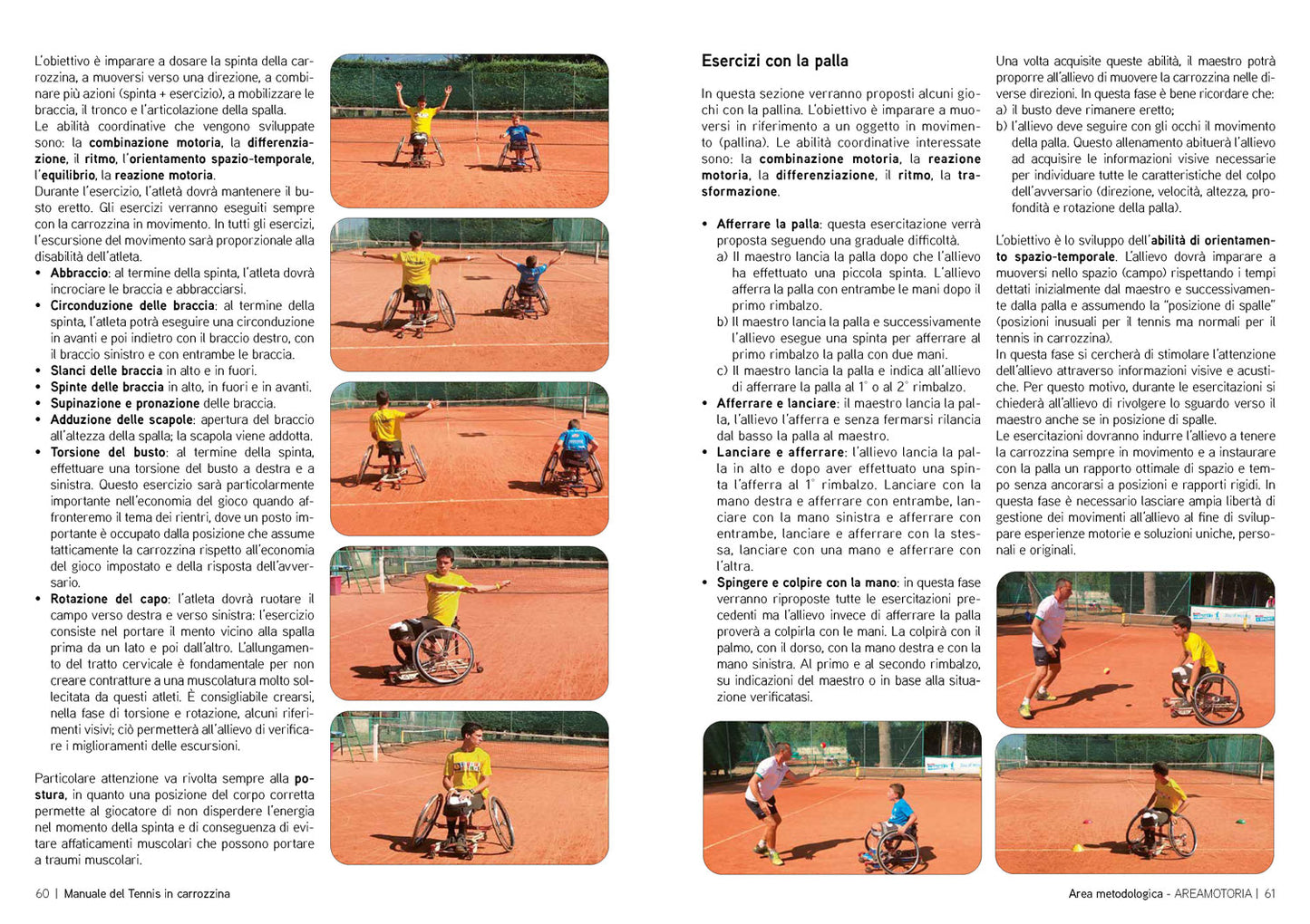 Manuale del tennis in carozzina