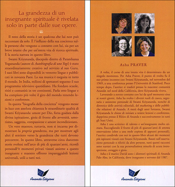 Swami Kriyananda come noi lo conosciamo