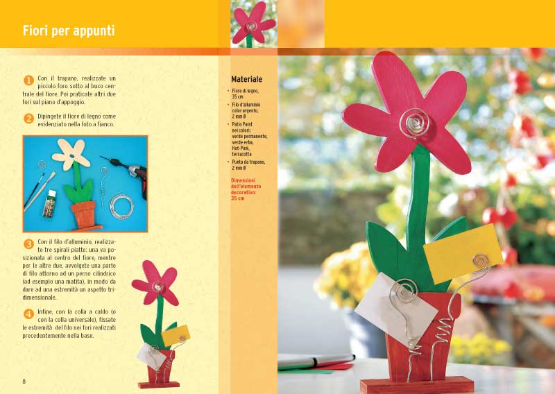 Semplici idee in legno per la casa ed il giardino::con 1 cartamodello