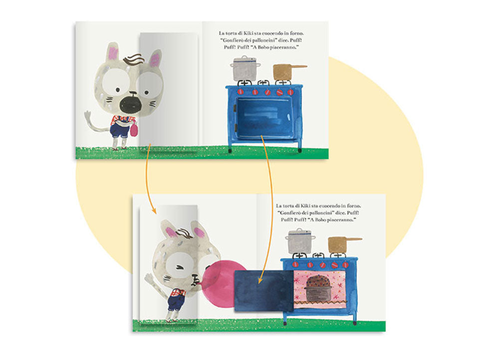 La grande sorpresa di Kiki e Bobo::Solleva le finestrelle