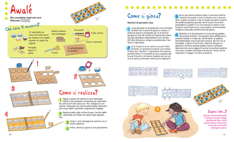 Il crea giochi::Creare giochi... per poi giocarci! Con materiali di recupero