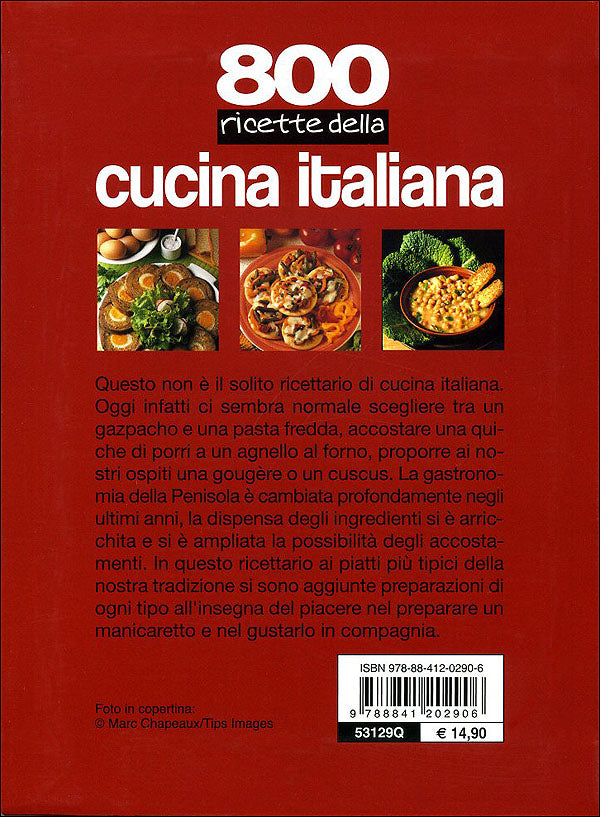 800 ricette della cucina italiana