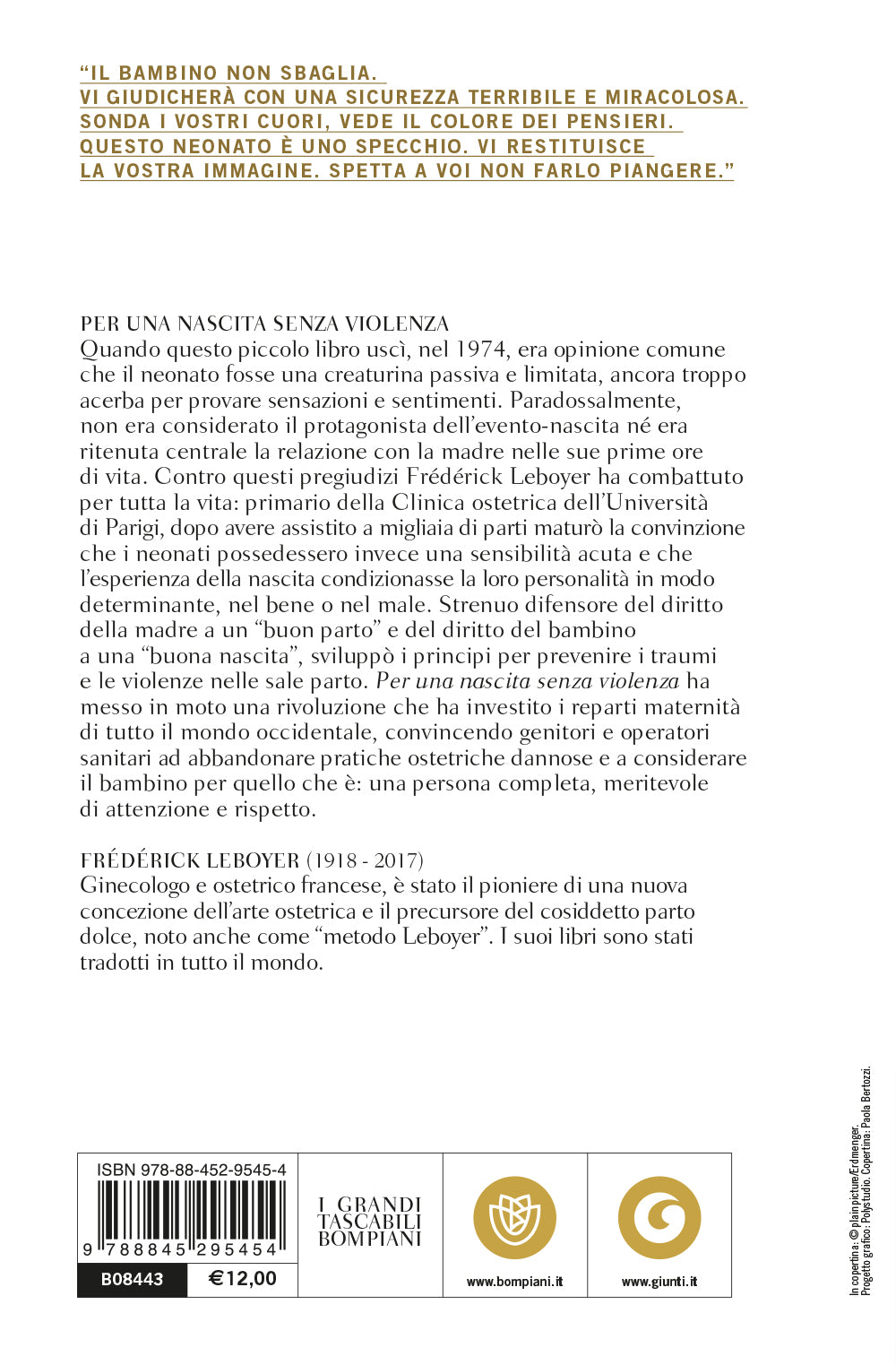 Per una nascita senza violenza::Il parto dal punto di vista del bambino