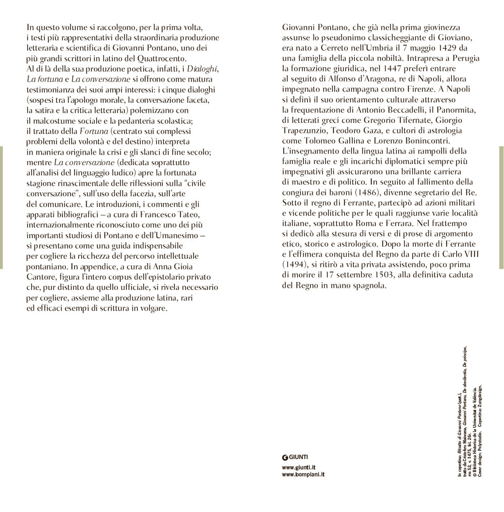 I Dialoghi, la Fortuna, la Conversazione