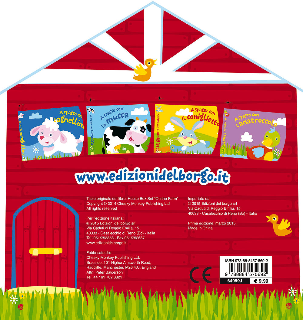 Alla fattoria::4 libri per giocare