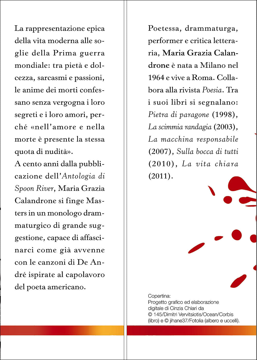 Antologia di Spoon River::Con il racconto di Maria Grazia Calandrone