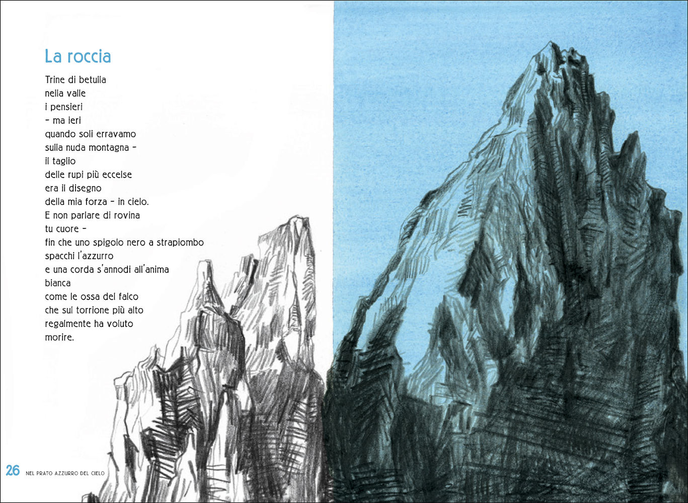 Nel prato azzurro del cielo