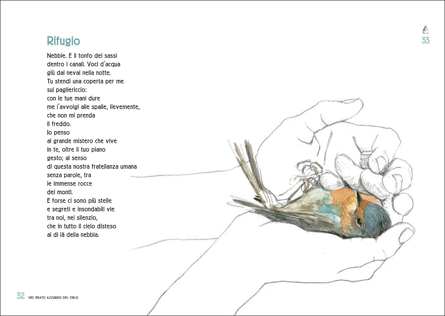 Nel prato azzurro del cielo