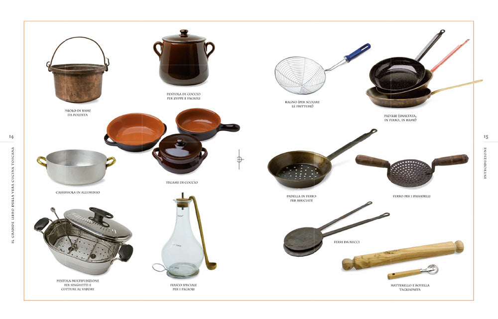 Il grande libro della vera cucina toscana::Ricette, prodotti tipici, storia, tradizioni