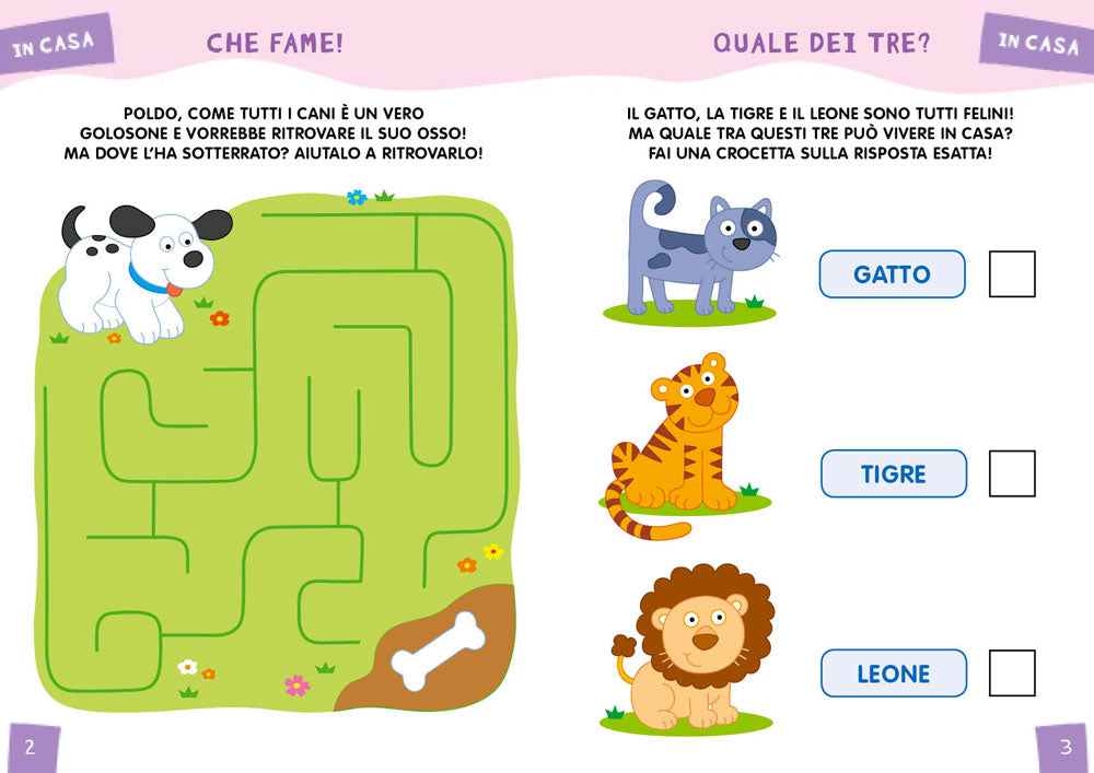 Mini enigmistica degli animali