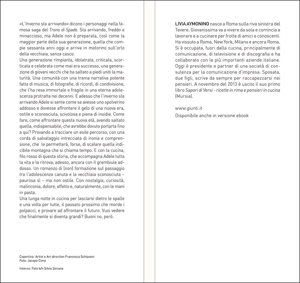 La lunga notte di Adele in cucina::Romanzo ricettario e viceversa