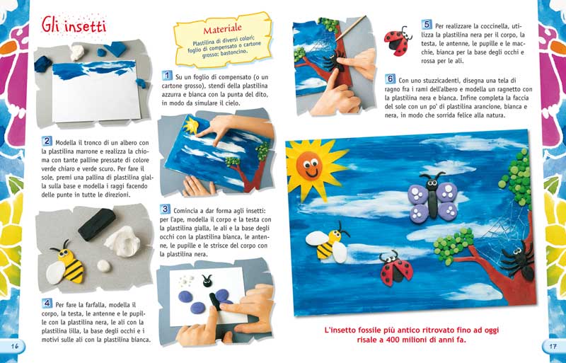 Animali del cielo e del mare::Attività creative per bambini. Con cartamodello