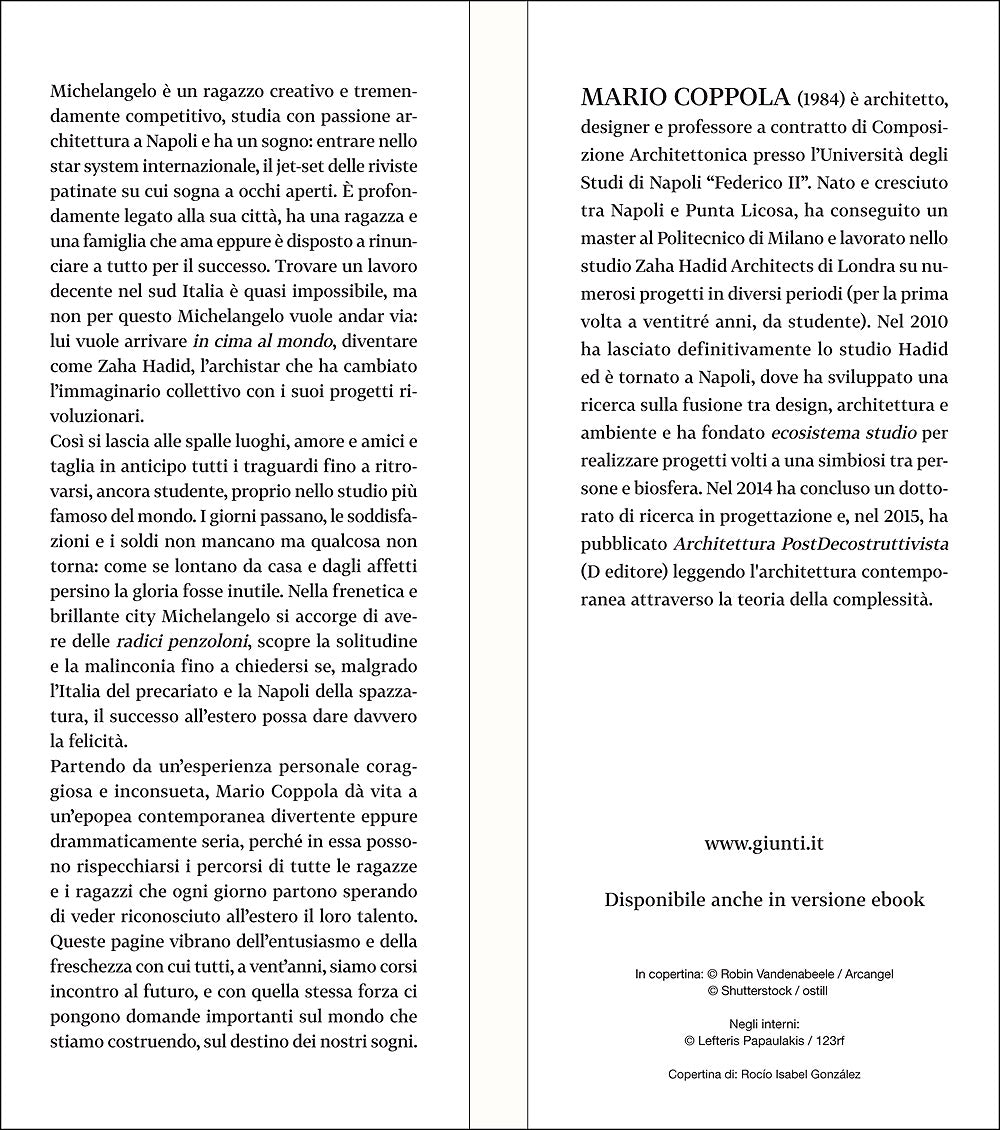 In cima al mondo, in fondo al cuore::Un giovane architetto precario e ambizioso, tra Napoli e Londra, la carriera e l'amore