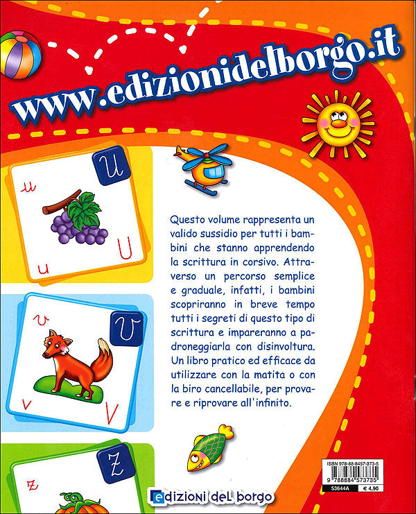 Imparo a scrivere in corsivo - 6/7 anni