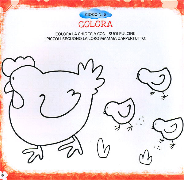 Colora, gioca, impara::Con stickers glitterati