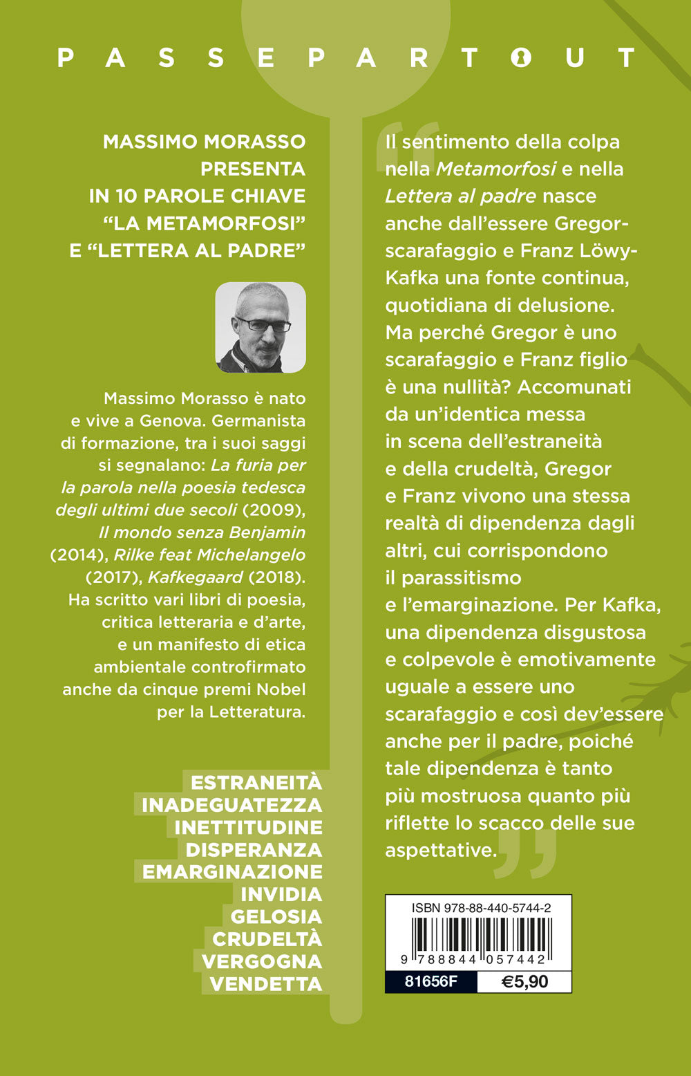La metamorfosi. Lettera al padre