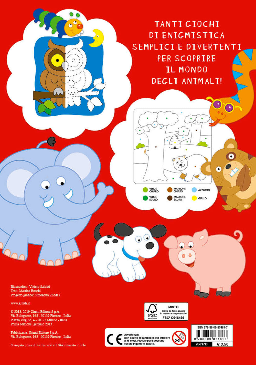 Mini enigmistica degli animali