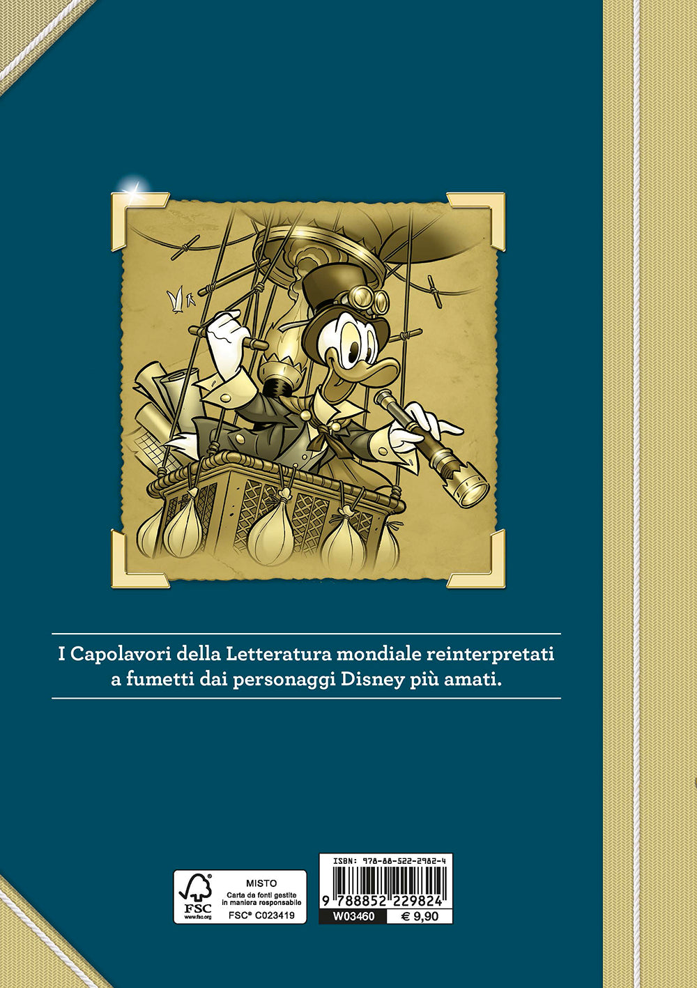 Capolavori della Letteratura - Paperino e il Giro del Mondo in otto giorni::E altre storie ispirate a Jules Verne