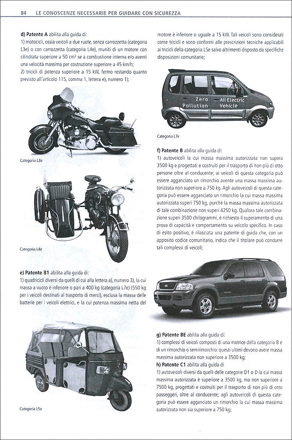 La patente europea A e B + Segnali, Simboli, Schemi::Corso completo con tutti i quiz