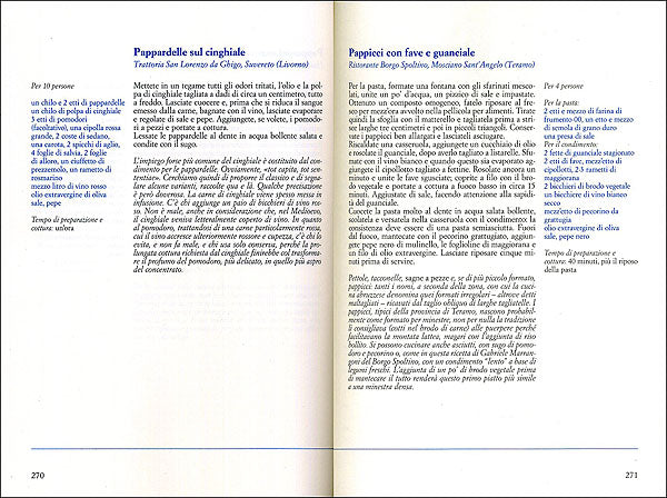 La pasta::600 piatti della tradizione regionale - Ricette di osterie d'Italia