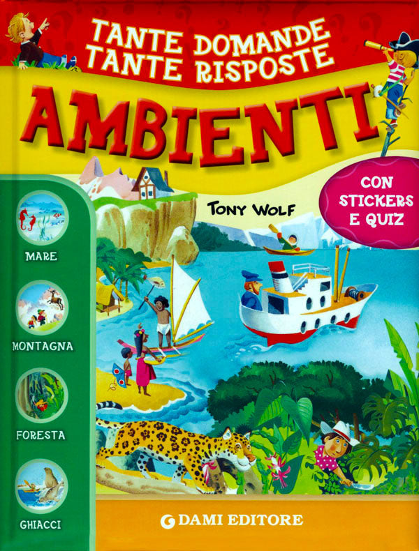 Ambienti::Con stickers e quiz