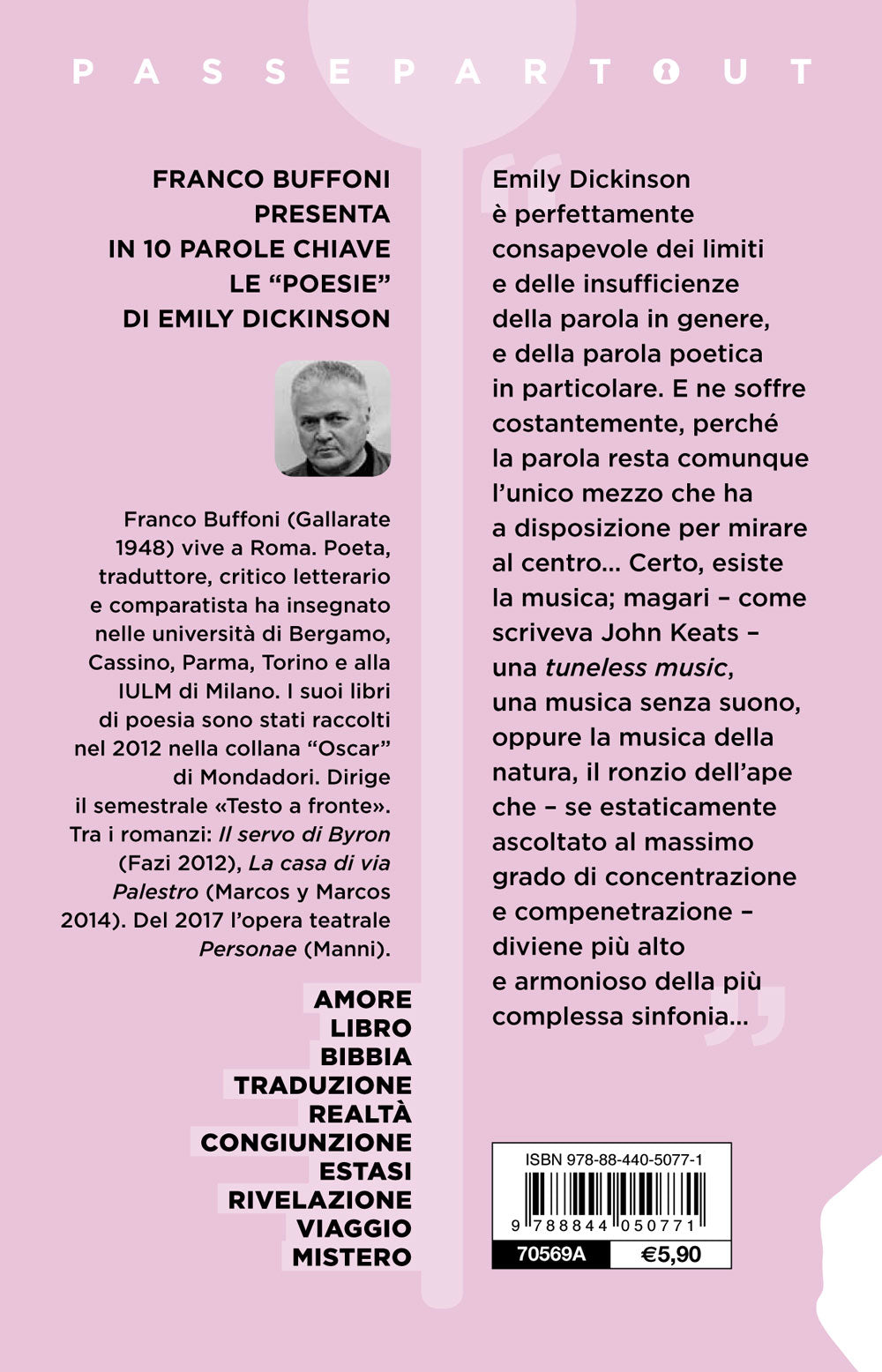 Poesie::Testo inglese a fronte