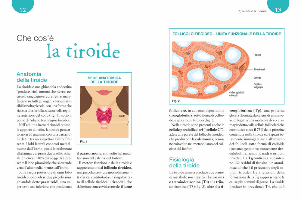 La dieta amica della tiroide::Consigli e ricette per prevenire i disturbi più diffusi