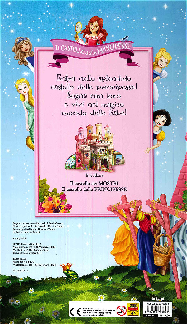 Il castello delle Principesse + libretto::un magnifico castello in 3D!