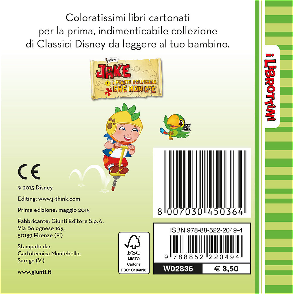 Jake e i pirati dell'Isola Che Non C'è - I Librottini