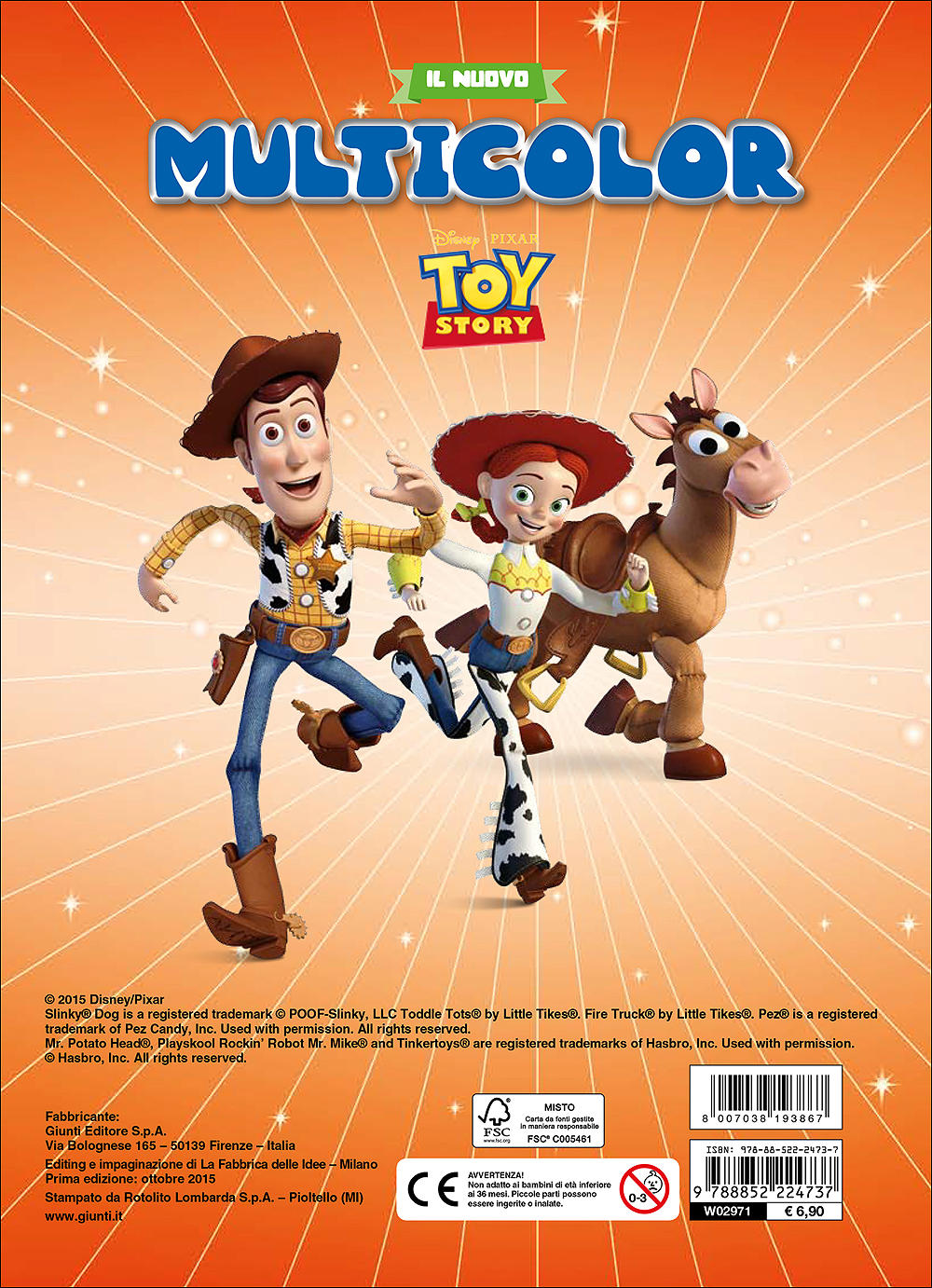 Il nuovo Multicolor - Toy Story::Tanti nuovi giochi