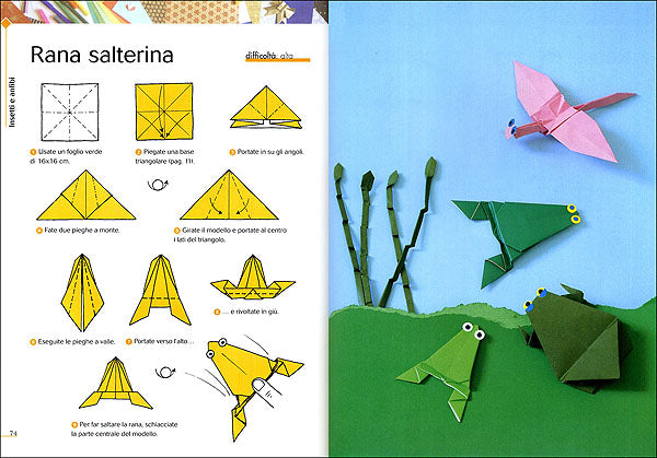 Origami Manuale completo::Crea opere d'arte piegando la carta con fantasia