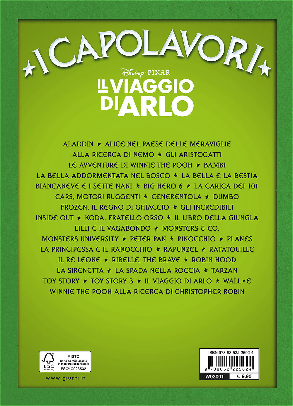 Il viaggio di Arlo - I Capolavori