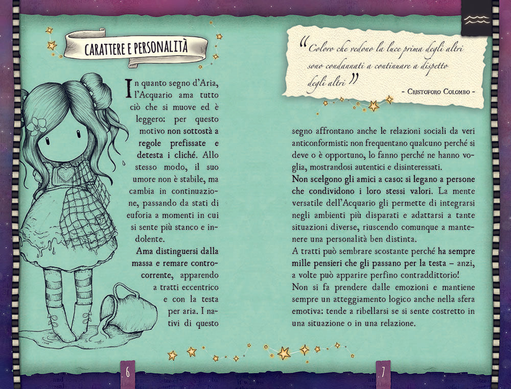Acquario. Gorjuss Zodiaco. Ediz. a colori