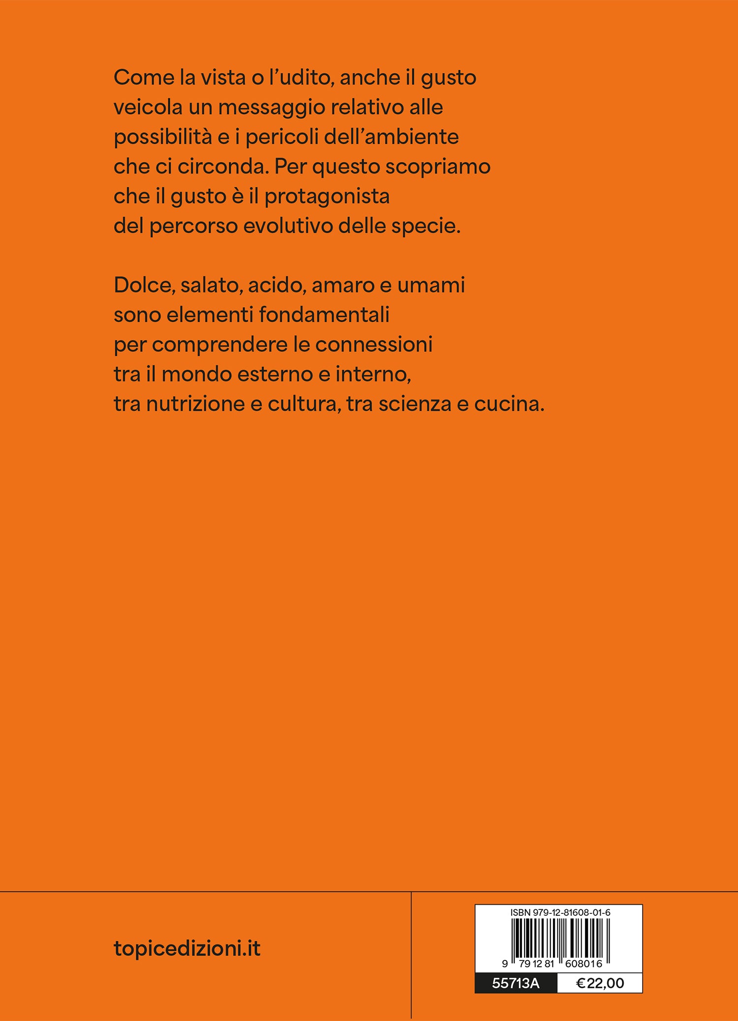 De Gustibus. Sul gusto negli esseri umani e negli altri animali