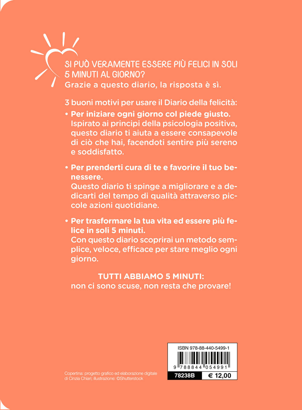 Il mio diario della felicità in 5 minuti al giorno