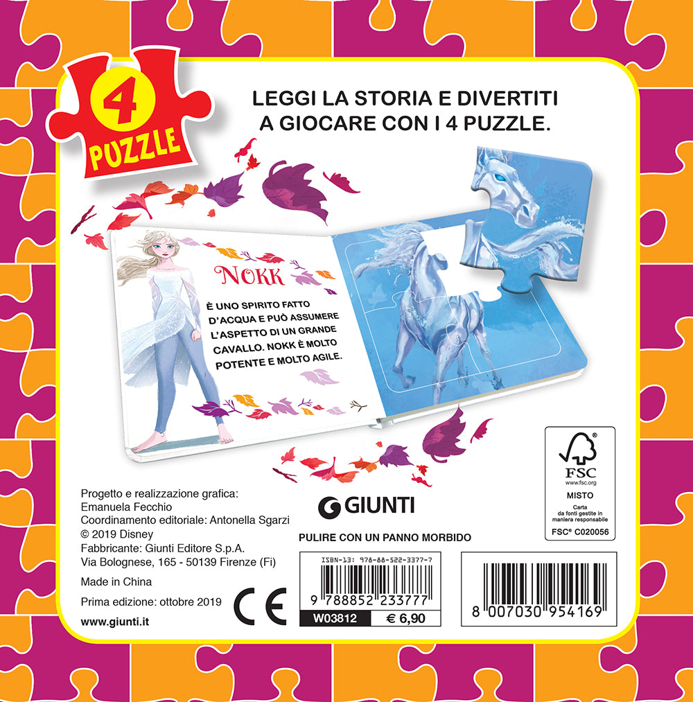 Libro Mini Puzzle - Frozen 2. Il segreto di Arendelle