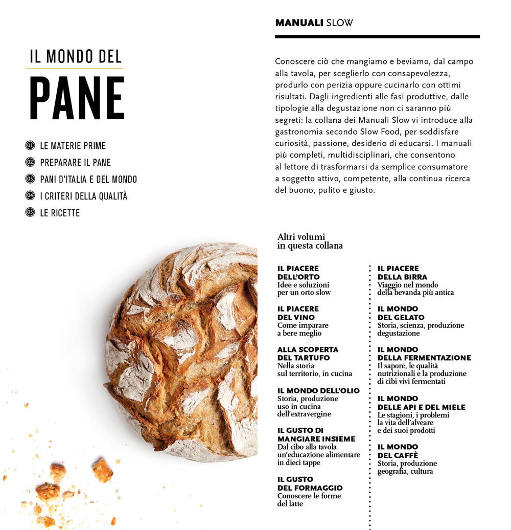 IL MONDO DEL PANE::CONOSCERLO, SCEGLIERLO, FARLO IN CASA