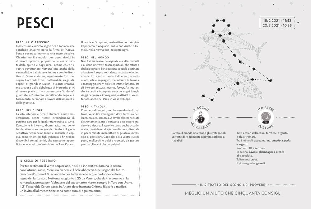Agenda astrologica 2021