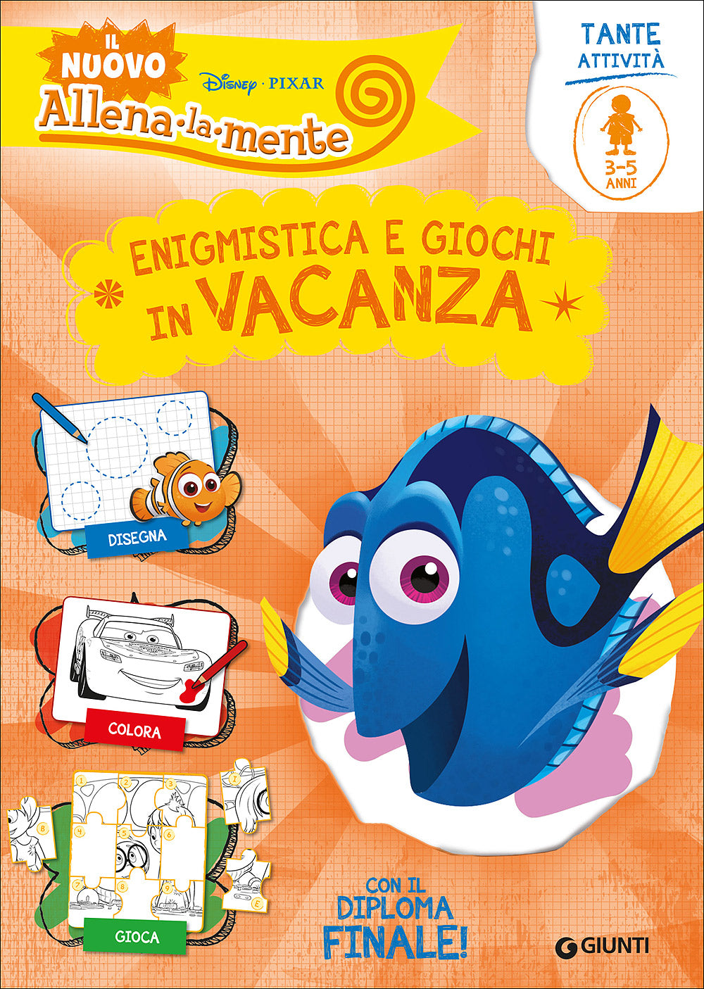 Il nuovo Allena la mente - Enigmistica e Giochi in Vacanza::Tante attività - Con il diploma finale!