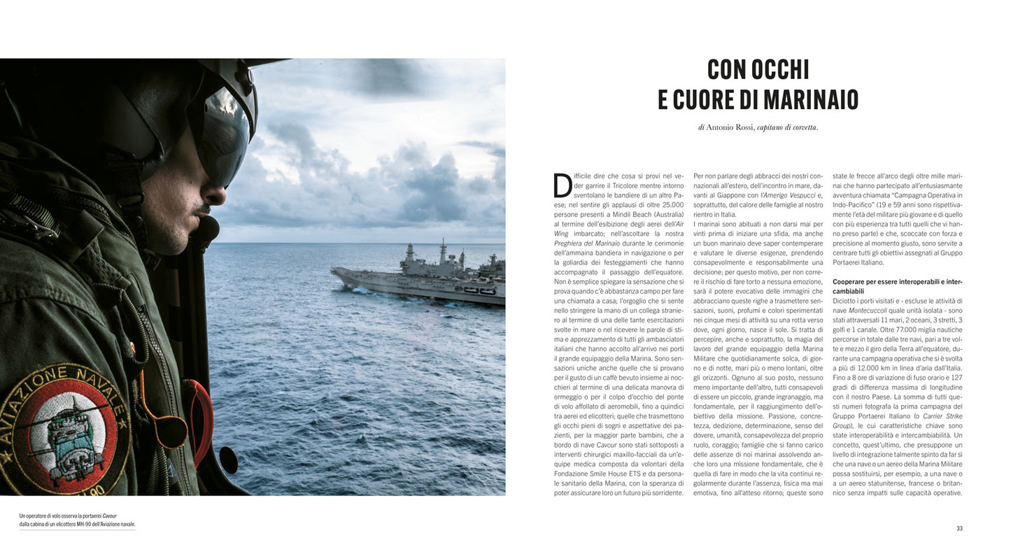 Gruppo Portaerei Cavour - Oltre gli orizzonti::Storia di un viaggio attraverso l'Indo-Pacifico