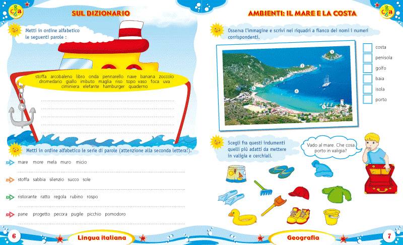 Solo Sole 3 classe + Laboratorio creativo multidisciplinare::Percorsi multidisciplinari per le vacanze