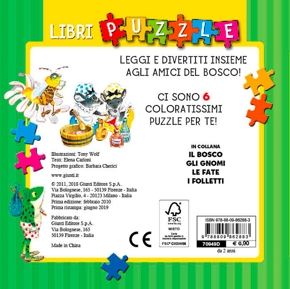 Il Bosco::Contiene 6 puzzle!
