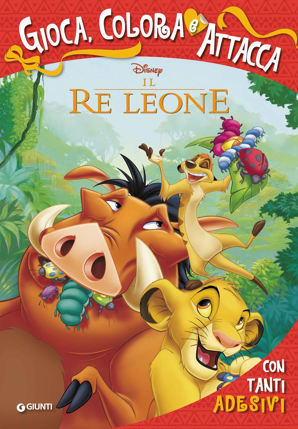 Attacca gli Eroi - Gioca, Colora e Attacca Il re leone