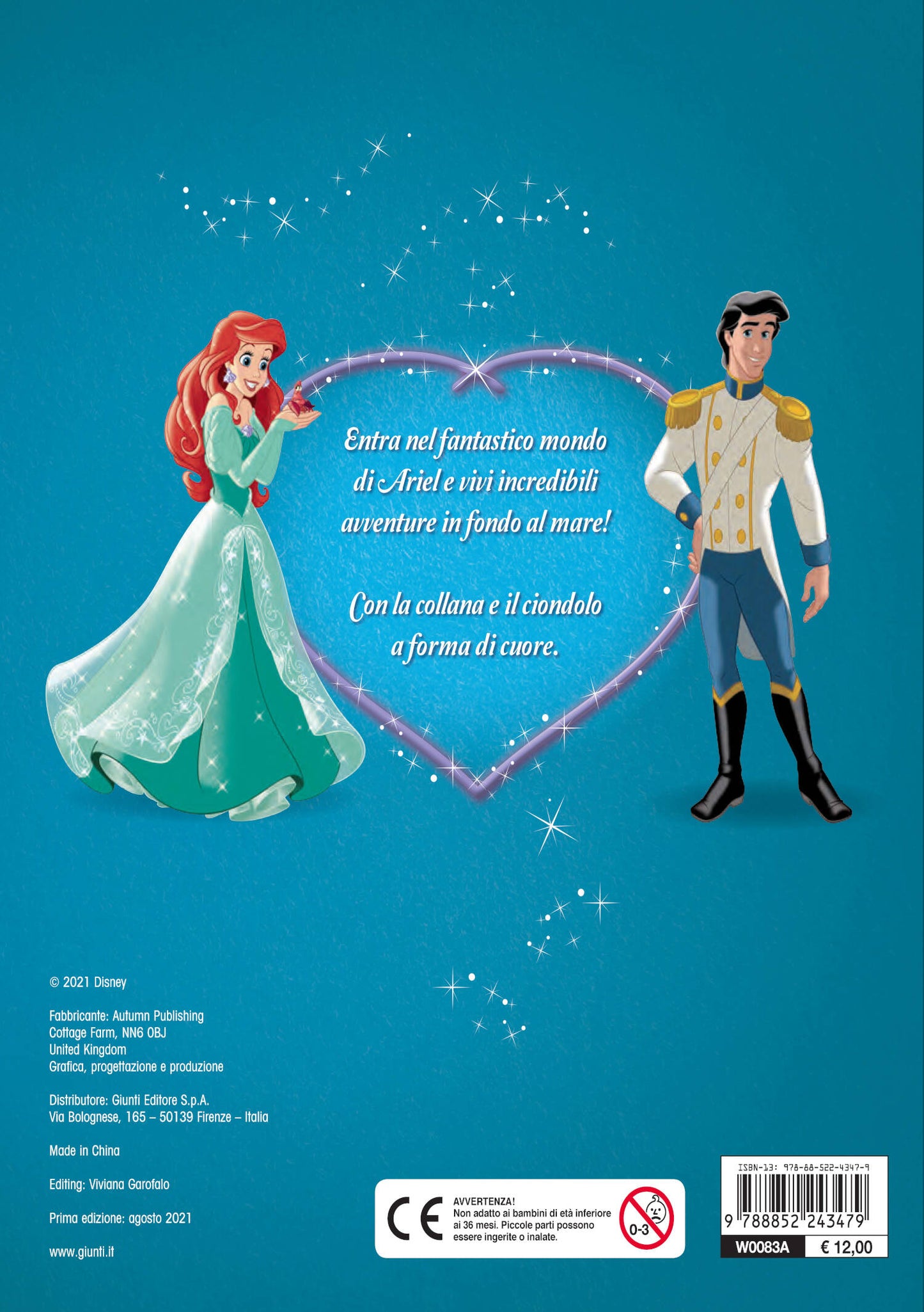 Disney Princess Storie tra le onde::Libro Gioiello