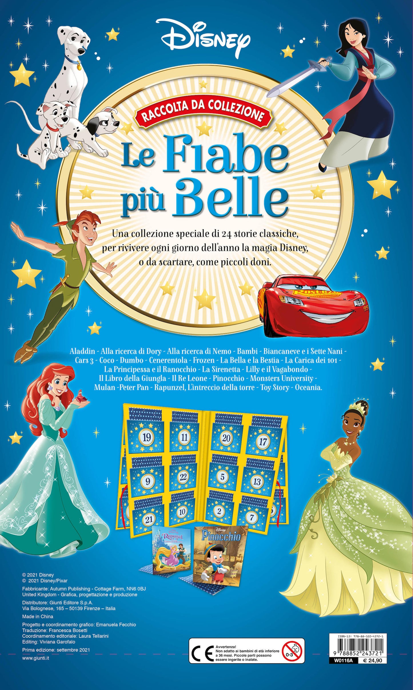 Le Fiabe più belle Disney - Raccolta da collezione::24 Storie per vivere la magia!