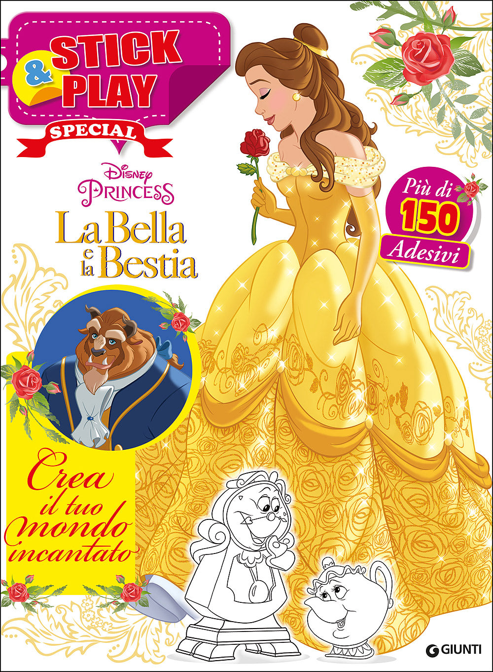 Stick&Play Special - La Bella e la Bestia::Crea il tuo mondo incantato - Più di 150 adesivi