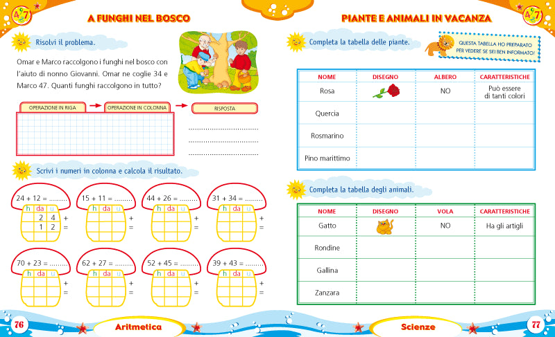 Solo Sole 2 classe + Laboratorio creativo multidisciplinare::Percorsi multidisciplinari per le vacanze