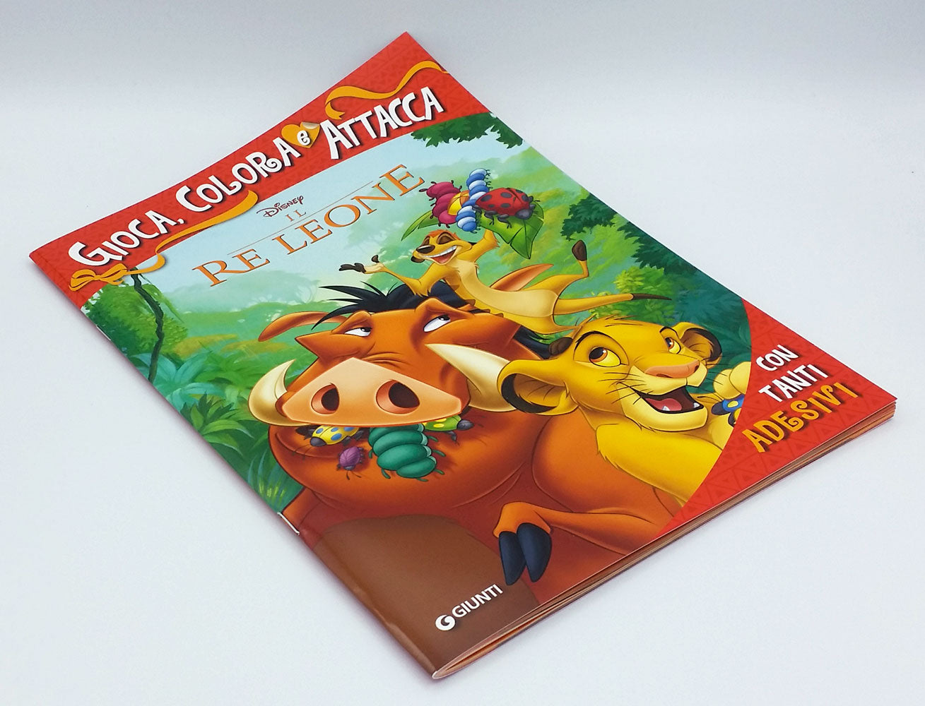 Attacca gli Eroi - Gioca, Colora e Attacca Il re leone