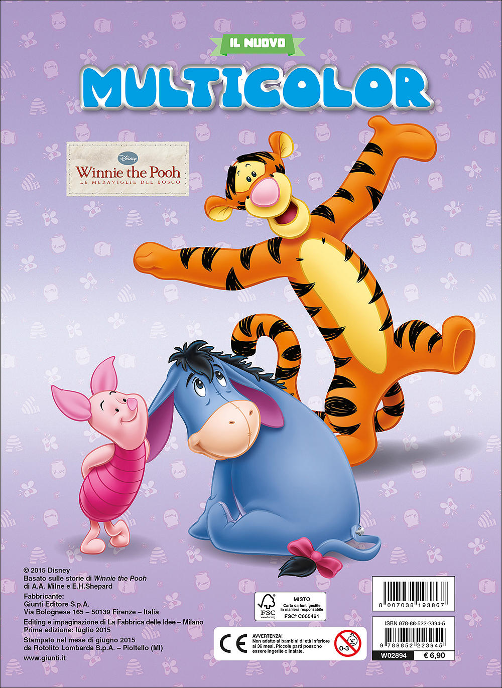 Il nuovo Multicolor - Winnie the Pooh. Le meraviglie del bosco::Tanti nuovi giochi