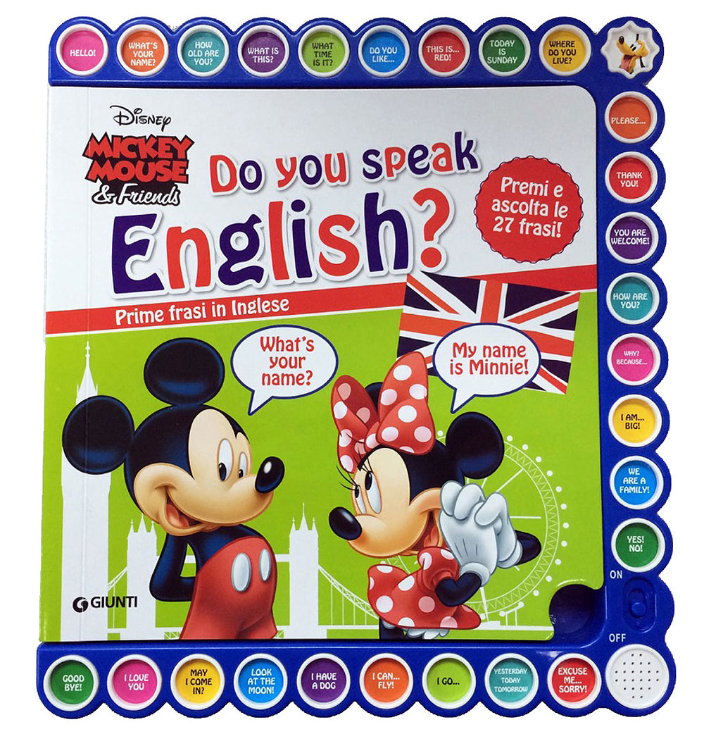 Do you speak English? - Prime frasi in Inglese::Premi e ascolta le 27 frasi!